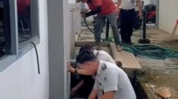 Sambut Ramadan, Petugas dan Warga Binaan Lapas Gunung Sugih Kompak Giat Bersih-Bersih