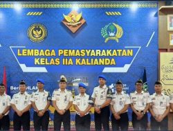 Perkuat Integritas dan Keamanan, Lapas Kalianda Resmi Kukuhkan Satgas Satops Patnal