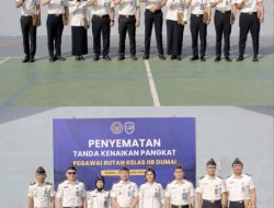 Tingkatkan Integritas, Rutan Dumai Gelar Apel Penyematan Kenaikan Pangkat 7 Pegawai