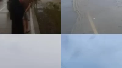 Akses Utama Kota Baru Terendam Banjir Besar hingga lumpuh , Kesiapan Bakal Pusat Pemerintahan Lampung Dipertanyakan.