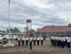 Perkuat Integritas dan Disiplin, Kalapas Kotaagung Pimpin Apel Pagi Pegawai