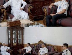 Perkuat Sinergi Lintas Instansi, Karutan Dumai Sambangi Kediaman Wali Kota Dumai .