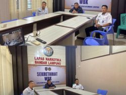 Perkuat Kolaborasi Publik, Lapas Narkotika Bandar Lampung Ikuti Sosialisasi Pedoman Peran Serta Masyarakat