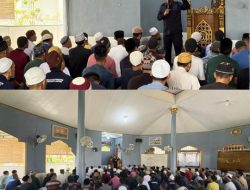 Berikan Motivasi Reintegrasi, Kalapas Narkotika Bandar Lampung Sosialisasikan Hak Remisi dan PB di Masjid Lapas