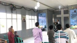 Perkuat Mental Spiritual, Warga Binaan Nasrani Lapas Way Kanan Ikuti Pembinaan Kerohanian