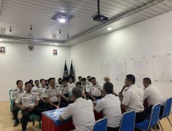 Jelang Idul Fitri 1447 H dan hari libur , Kalapas Way Kanan Perkuat Kewaspadaan Personel.