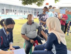 Wujud Pelayanan Humanis: Lapas Way Kanan Jemput Bola Cek Kesehatan Lansia di Blok Hunian