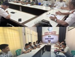 Matangkan Strategi Idulfitri, Lapas Narkotika Bandar Lampung Gelar Rapat Internal Perkuat Pelayanan dan Keamanan