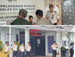 Siaga Jelang Lebaran: Lapas Kalianda Gelar Apel Pasukan dan Gladi Bersih Alur Kunjungan Idulfitri