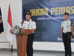 Jaga Marwah Institusi, Pegawai Lapas Kotaagung Ucapkan Ikrar Bersih Halinar