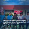Perkuat Sinergitas, Karutan Singkil Ambil Bagian dalam Turnamen Tenis HUT Bhayangkara ke-80