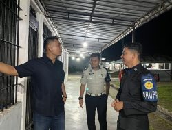 Pastikan SOP Berjalan, Kepala Rutan Singkil Cek Keamanan dan Kondisi Blok Hunian