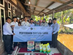 Wujud Kepedulian Sosial, Rutan Singkil Bagikan Bansos ke Pesantren Sekitar         