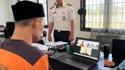 Rutan Singkil Fasilitasi Pelaksanaan Sidang Daring Kejaksaan Negeri Subulussalam