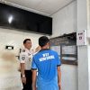 Karutan Singkil Lakukan Pengawasan Langsung Pengecatan Area Kantor Rutan Singkil
