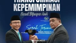 Sertijab Kakanwil Ditjenpas Aceh, Kepala Rutan Singkil Ucapkan Selamat dan Sukses