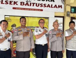 Perkuat Sinergi dan Keamanan, Rutan Banda Aceh Laksanakan Audiensi ke Polsek Baitussalam