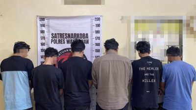 Momentum HANI 2026: Satresnarkoba Polres Way Kanan Gulung 6 Tersangka Narkoba dalam 24 Jam