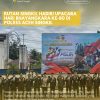 Rutan Singkil Hadiri Upacara Hari Bhayangkara ke-80 di Polres Aceh Singkil