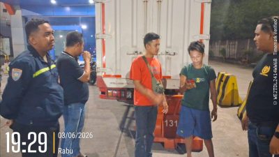 Respon Cepat Call Center 110, Polsek KSKP Merak Gagalkan Penggelapan Truk Box di Dermaga 7