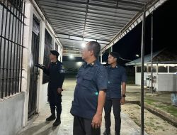 Saat Semua Terlelap, Petugas Pengamanan Bergerak Menyisir Setiap Sudut Rutan