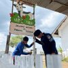 Sentuhan Estetika, Rutan Singkil Percantik Area Kandang Ternak dengan Gapura Sederhana