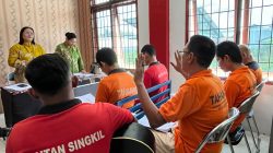 Rutan Singkil Hadirkan Pembinaan Kerohanian untuk Warga Binaan Nasrani