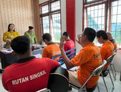 Rutan Singkil Hadirkan Pembinaan Kerohanian untuk Warga Binaan Nasrani