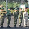 Pimpin Upacara Bulanan, Kasrem 043/Gatam Bacakan Amanat Tegas Kasad Terkait Disiplin dan Program Unggulan