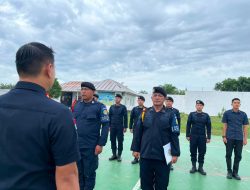 Karutan Singkil Pimpin Apel Serah Terima Regu Jaga, Tegaskan Kesiapsiagaan dan Keamanan Rutan