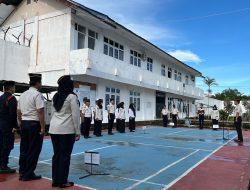 Karutan Singkil Pimpin Apel Pagi, Tekankan Pelaksanaan Arahan Dirjenpas