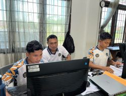 Percepat Penyelesaian Laporan, Karutan Singkil Pantau Kinerja Tiap Sub Kerja