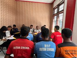 Sidang TPP Digelar, Rutan Singkil Bahas Pengangkatan Tamping Pekerja Secara Objektif dan Akuntabel