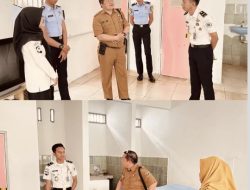 Lapas Gunung Sugih Terima Visitasi Perpanjangan Izin Operasional Klinik dari Dinas Kesehatan Lampung Tengah