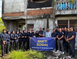 Rutan Banda Aceh Salurkan Bantuan Sosial kepada Warga Kurang Mampu di Dusun Polayasa