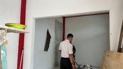 Perkuat Sarana Pembinaan, Karutan Singkil Tinjau Pembangunan Ruang Serbaguna