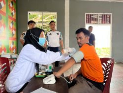 Pemeriksaan Kesehatan Gratis Warnai Peringatan HUT Ke-81 RI di Rutan Singkil