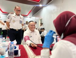 Sambut HUT Ke-81 RI, Pemasyarakatan Aceh Berbagi Lewat Donor Darah