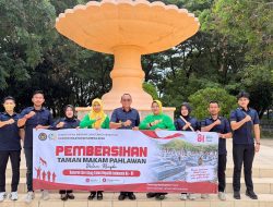 Semarak HUT ke-81 RI, Rutan Banda Aceh Rawat Jejak Perjuangan di Taman Makam Pahlawan