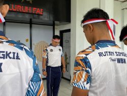 Semarak HUT ke-81 RI, Rutan Singkil Bersihkan Area Kantor   