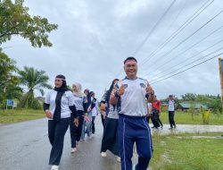 Satu Langkah, Satu Semangat: Rutan Singkil Gelar Fun Walk HUT ke-81 RI