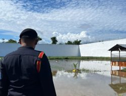 Hujan Deras Melanda, Sejumlah Tanaman Rutan Singkil Terdampak Banjir