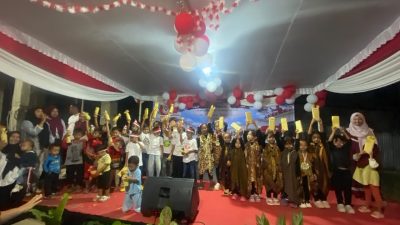Semarak Kebersamaan Warga Perumahan Atlantic 99 Lampung Selatan Sambut HUT ke-81 RI