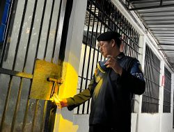 Kontrol Keliling Malam, Pastikan Keamanan Rutan Tetap Terjaga