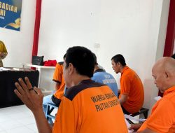 Rutan Singkil Konsisten Laksanakan Pembinaan Kerohanian WBP Nasrani