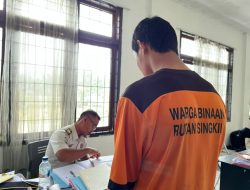 Selesaikan Masa Pidana, 1 WBP Rutan Singkil Kembali ke Masyarakat