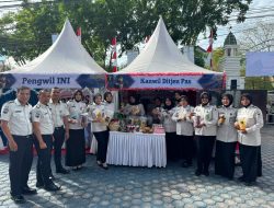 Kolaborasi Bersama Ditjenpas Aceh, Rutan Banda Aceh Tampilkan Produk Warga Binaan pada Bazar Hari Pengayoman ke-81.