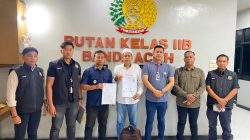 Tuntaskan Masa Pidana, WNA Asal Pakistan Resmi Bebas dari Rutan Banda Aceh