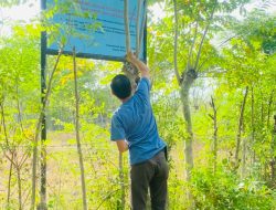 RUTAN BANDA ACEH BERSAMA JAJARAN PERTEGAS PENGAMANAN ASET NEGARA, PASANG PLANG PENANDA TANAH MILIK NEGARA