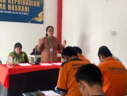 Pembinaan Kerohanian Rutin Berjalan, Rutan Singkil Berkolaborasi dengan Kemenag Hadirkan Pendeta bagi WBP